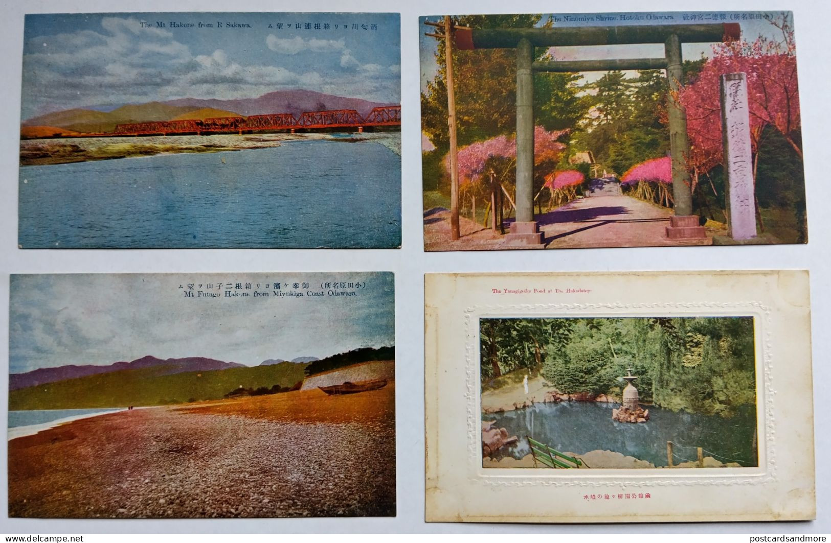 Japan lot of 39 postcards 1910-1920