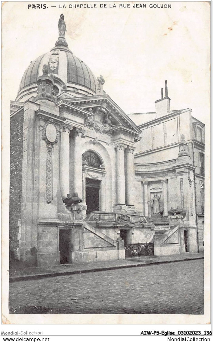 AIWP5-0510 - EGLISE - PARIS - LA CHAPELLE DE LA RUE JEAN GOUJON  - Chiese E Cattedrali