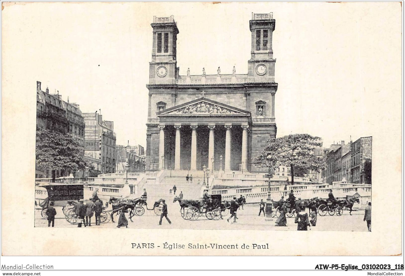 AIWP5-0501 - EGLISE - PARIS - EGLISE SAINT-VINCENT DE PAUL  - Chiese E Cattedrali