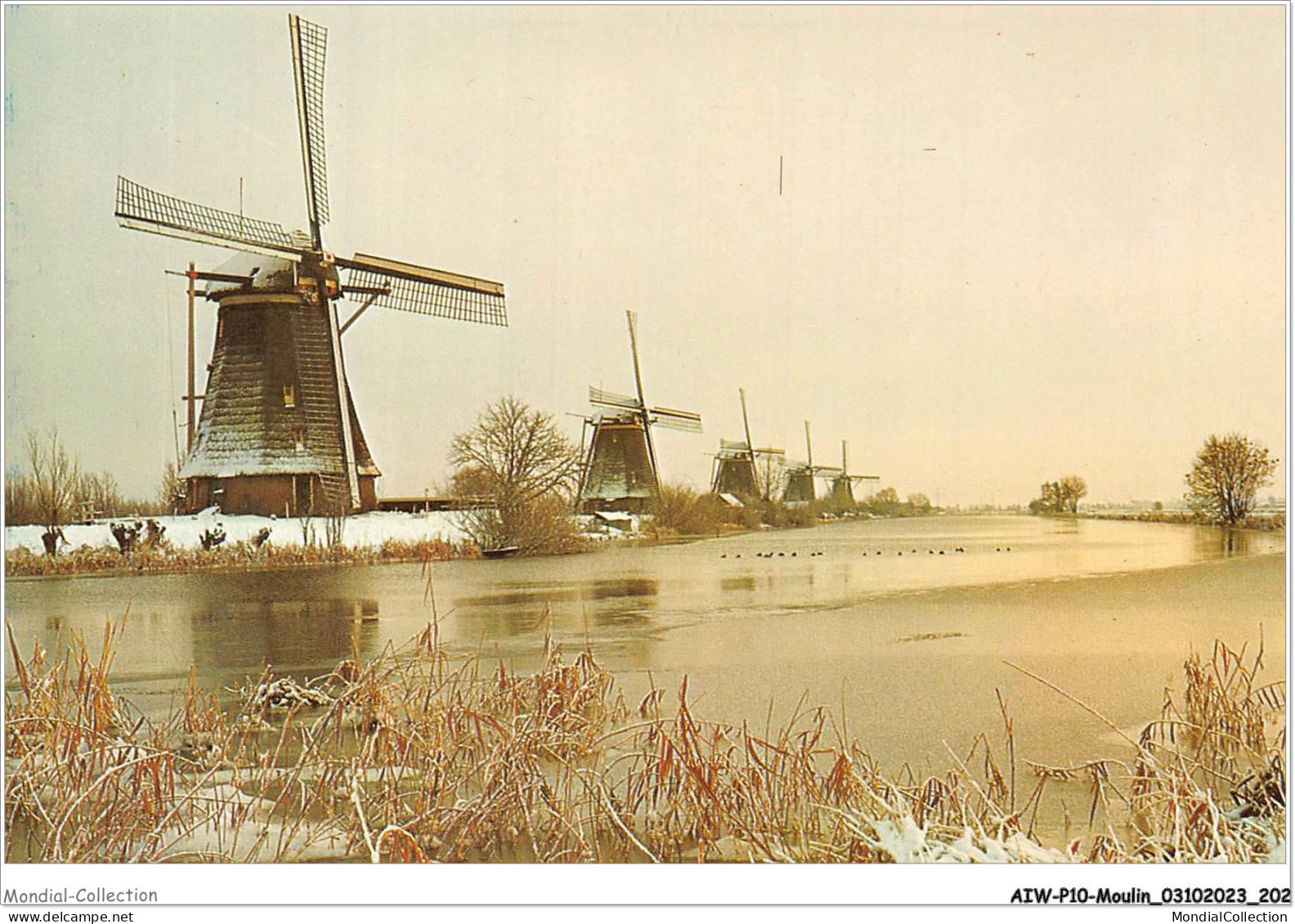 AIWP10-1041 - MOULIN - KINDERDIJK - HOLLAND - Mulini A Vento