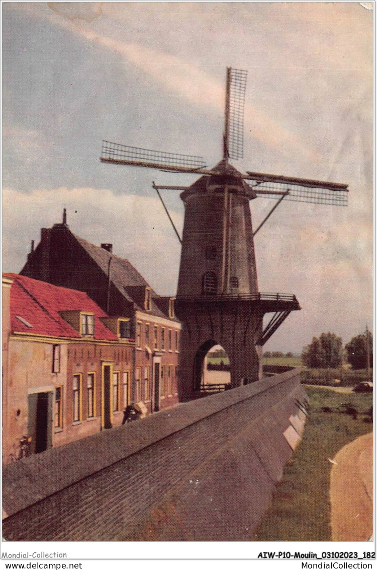 AIWP10-1031 - MOULIN - KORENMOLEN - RIJN EN LEK - TE WIJK BIJ DUURSTEDE - U - ANNO 1659  - Mulini A Vento