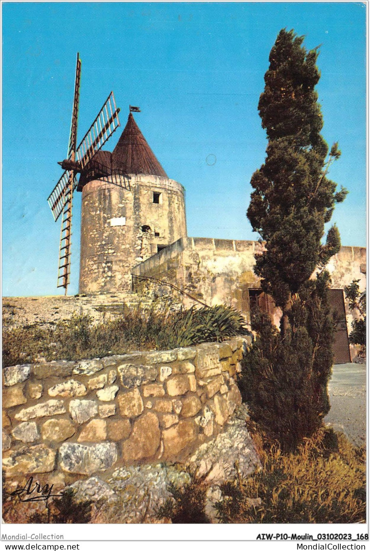 AIWP10-1024 - MOULIN - NOTRE BELLE PROVENCE - LE MOULIN DE DAUDET A FONTVIEILLE  - Mulini A Vento