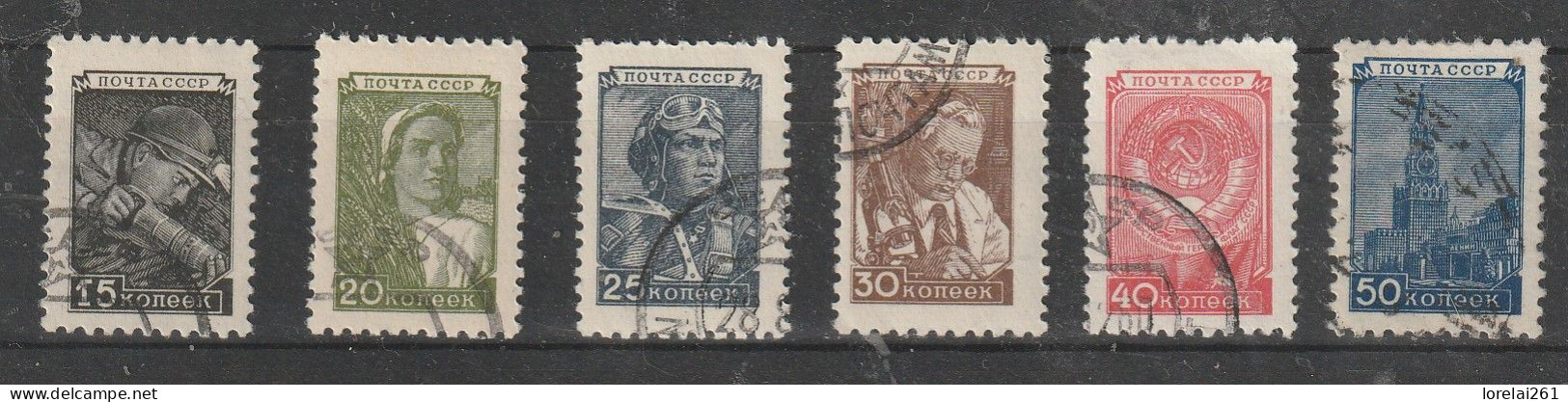 1948 - Serie Courante Mi No1331/1336 - Used Stamps