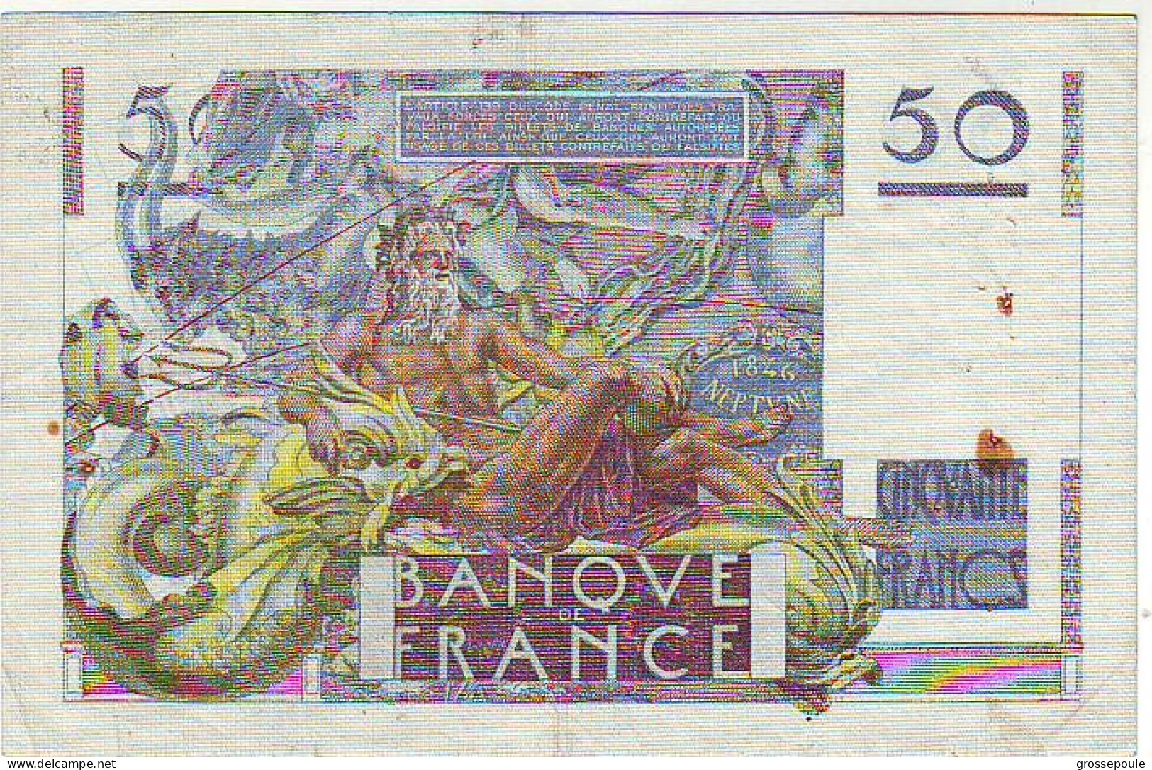 50 FRANCS LE VERRIER- A. 28.3.1946 . A - C.3- N° 24178 -  TTB+ - 50 F 1946-1951 ''Le Verrier''