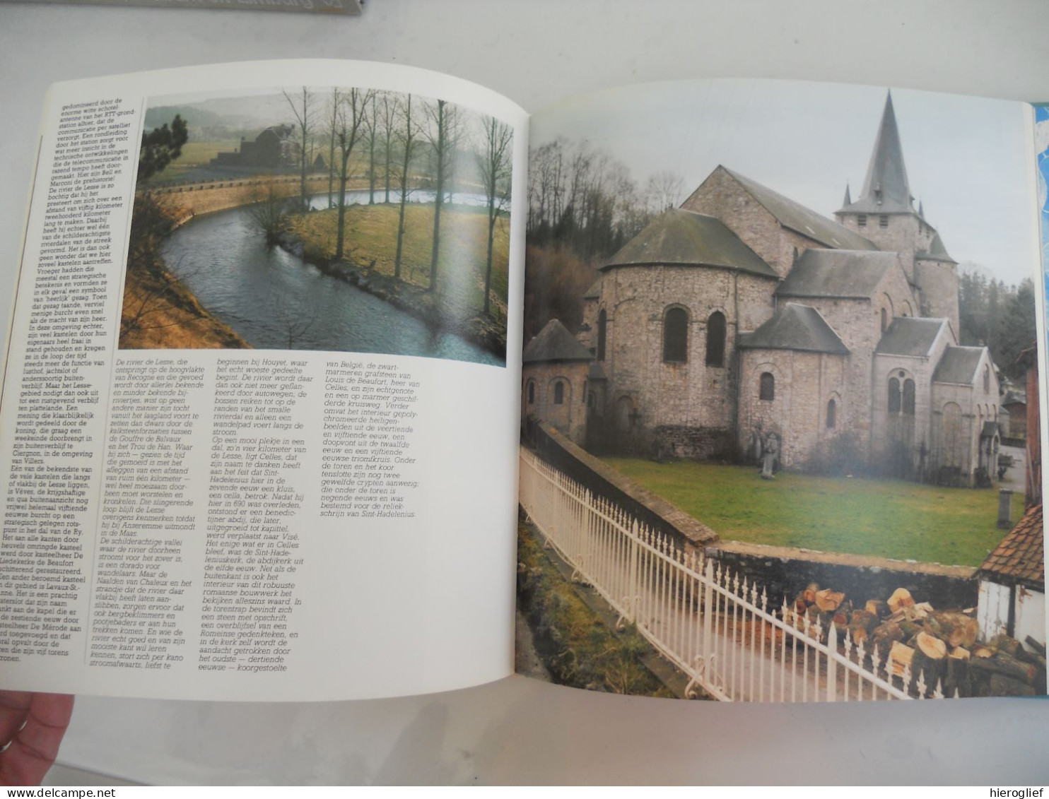 Henegouwen en Namen - Spiegel van steden dorpen en landschappen - door Fr. Vandenbergh 1985 hainaut namur tournai Mons