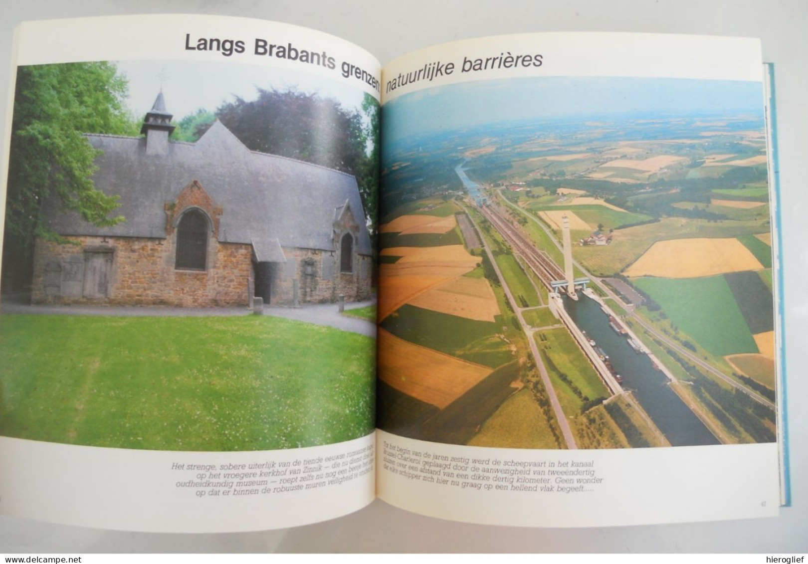 Henegouwen en Namen - Spiegel van steden dorpen en landschappen - door Fr. Vandenbergh 1985 hainaut namur tournai Mons