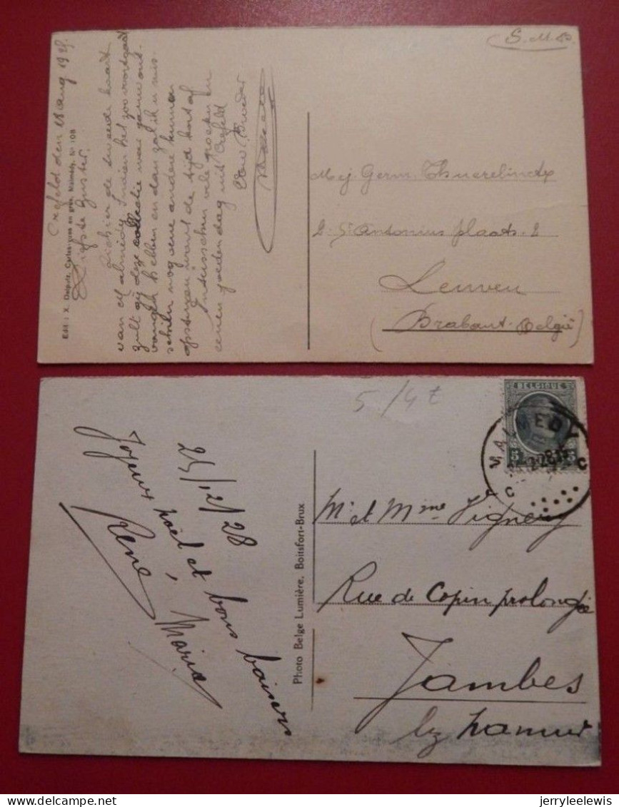 MALMEDY  - Lot De 5 Cartes : Vue Générale, Pouhon Des ïles, Place De Rome, Panorama, Le Calvaire - Malmedy