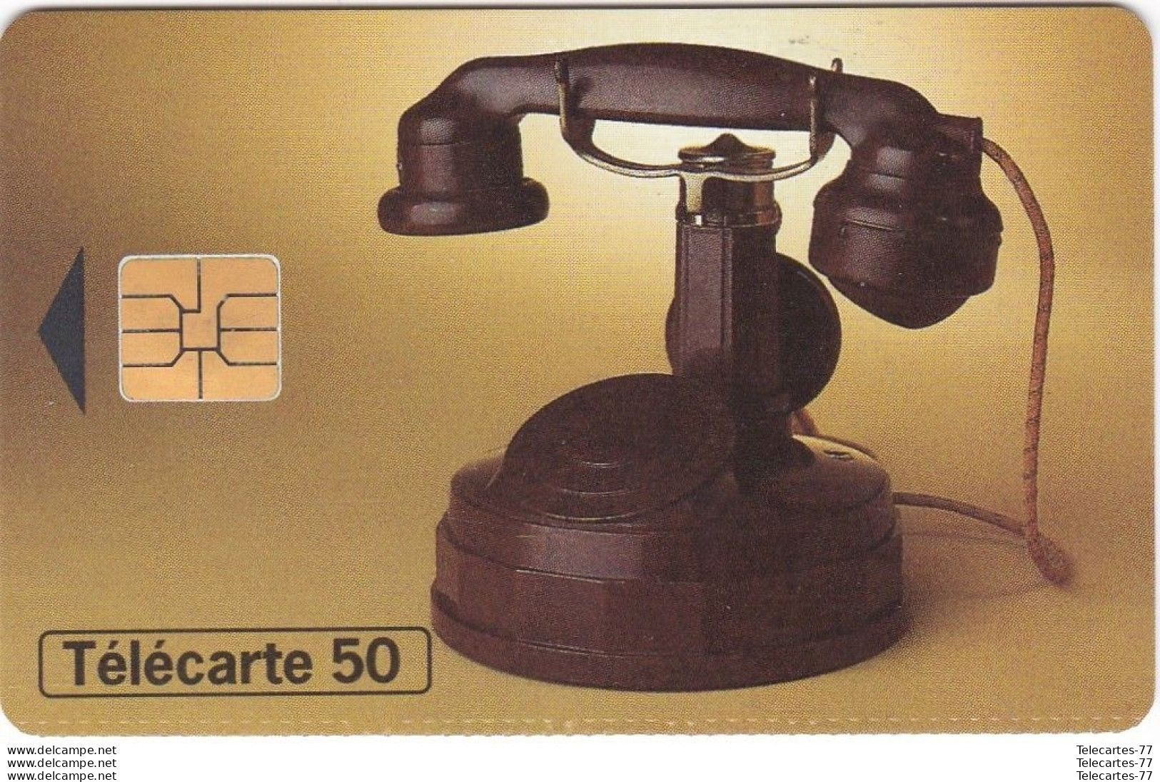 F718A-carte Dentelée-justifié à Droite-50u-SO3-02/97 - 1997