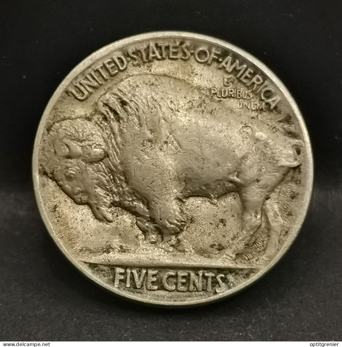 5 CENTS BUFFALO NICKEL 1918 USA ( BISON & TETE D'INDIEN ) - 1913-1938: Buffalo