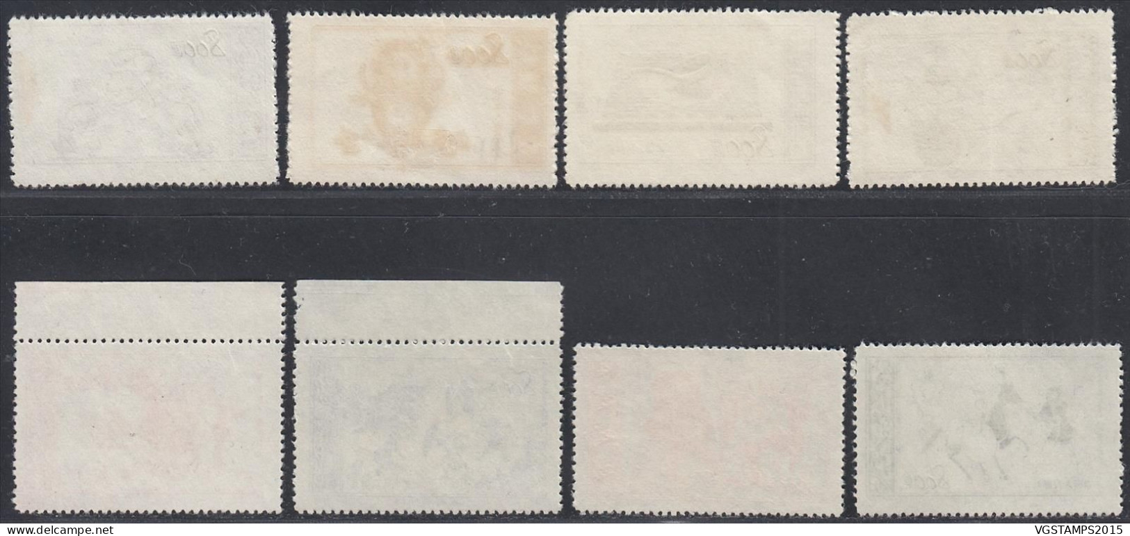 Chine 1953 - Timbres Neufs Emis Sans Gomme. Yvert Nr.: 984/987+992/995. Mi Nr.: 215/8+223/A225.. (VG) DC-12538 - Unused Stamps