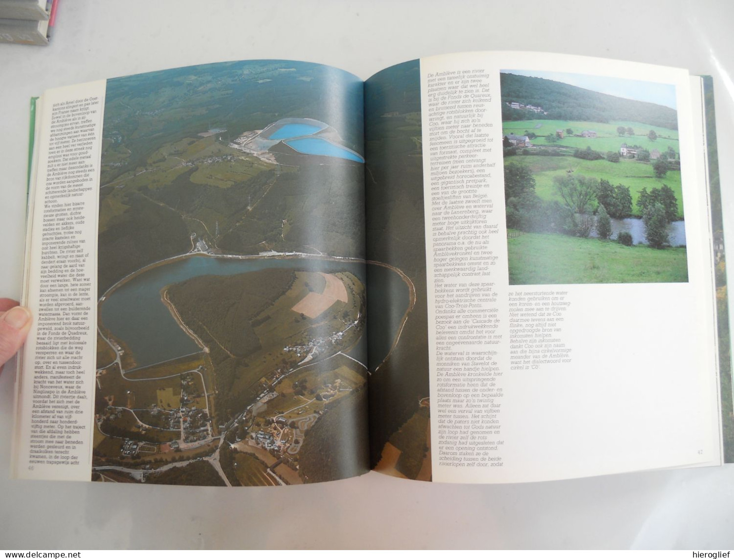 Luik en Luxemburg - Spiegel van steden dorpen en landschappen door Fr. Vandenbergh 1985 liège luxembourg bastogne arlon