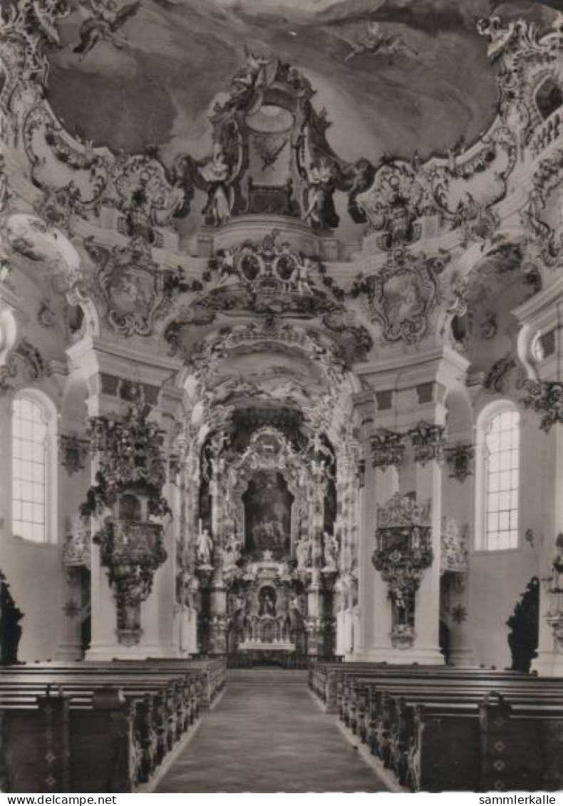 68037 - Steingaden-Wieskirche - Blick Vom Eingang - Ca. 1960 - Weilheim