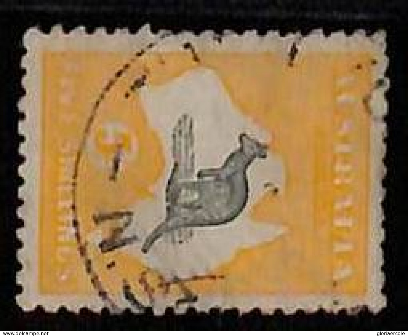 ZA0030k -  AUSTRALIA    - STAMP - SG# 30 Very Fine Used - KANGAROOS - Gebruikt