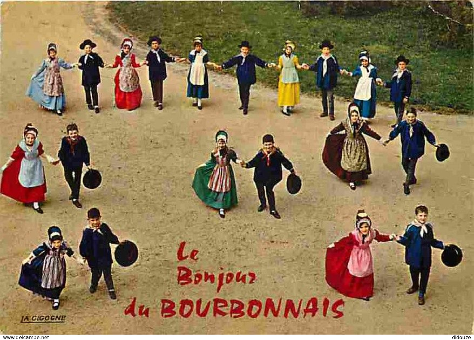Folklore - Danses - Bourbonnais - Groupe Folklorique Vichy Et Ses Sources - Gracieuse Révérence - Voir Scans Recto Verso - Danses