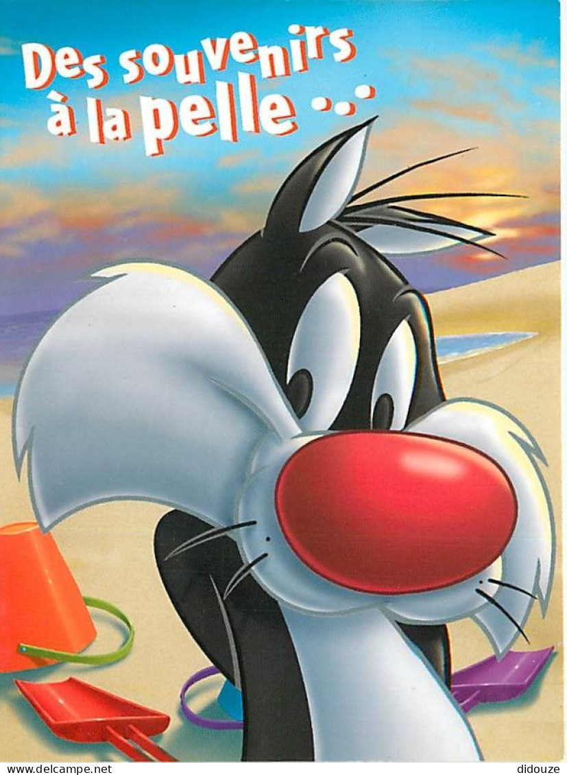 Bandes Dessinées - Looney Tunes - Titi Et Gros Minet - Illustration - Carte Neuve - CPM - Voir Scans Recto-Verso - Bandes Dessinées