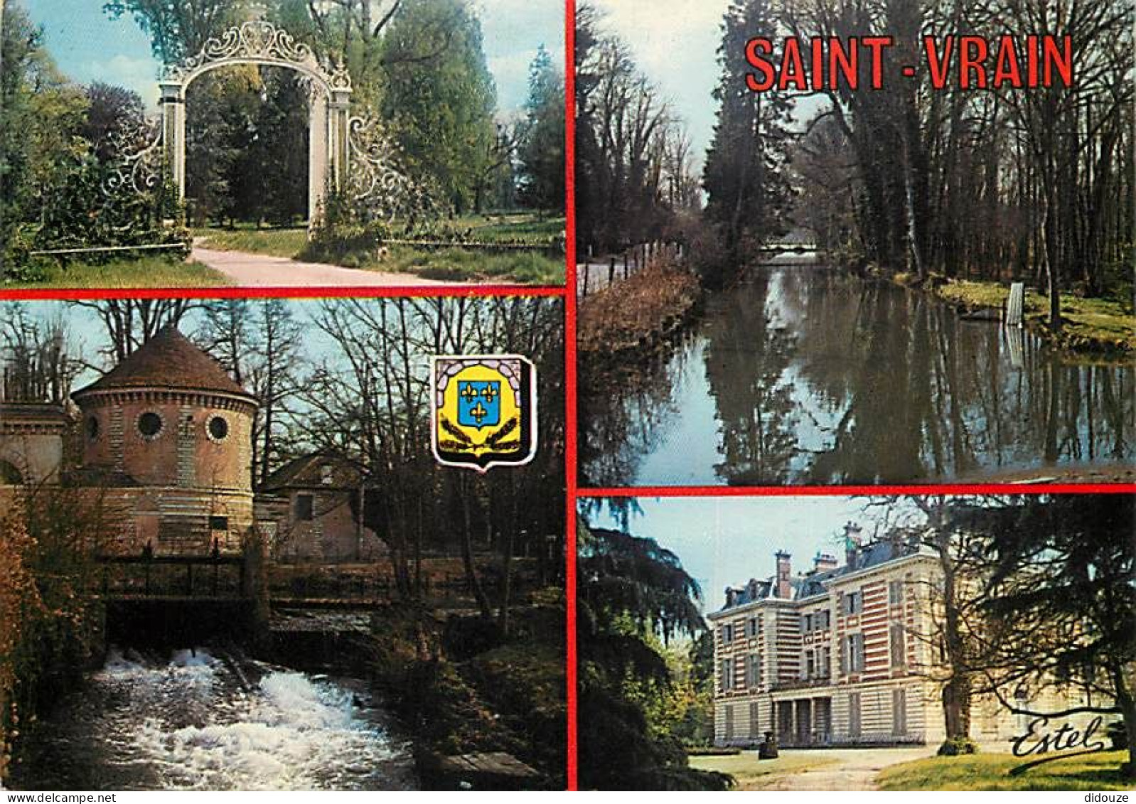 91 - Saint Vrain - Multivues - Blasons - CPM - Carte Neuve - Voir Scans Recto-Verso - Saint Vrain