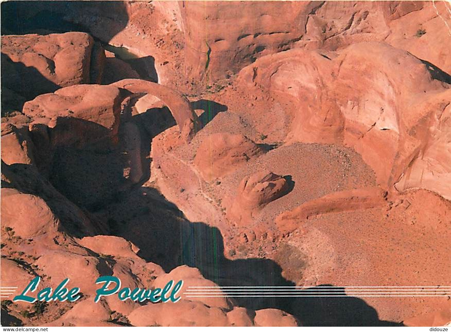 Etats Unis - Lake Powell - Rainbow Bridge - Aerial View - Vue Aérienne - Etat De L'Arizona - Arizona State - CPM - Carte - Lake Powell