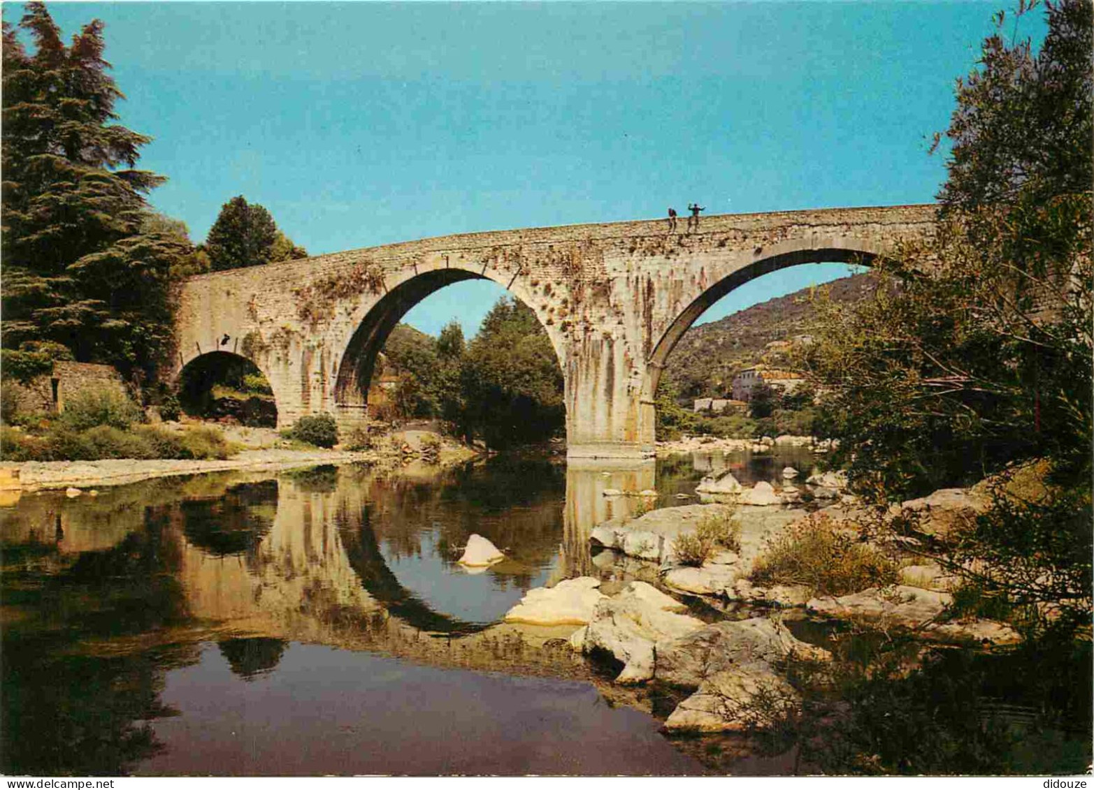 34 - Ganges - Le Pont Vieux Sur L'Hérault - CPM - Carte Neuve - Voir Scans Recto-Verso - Ganges