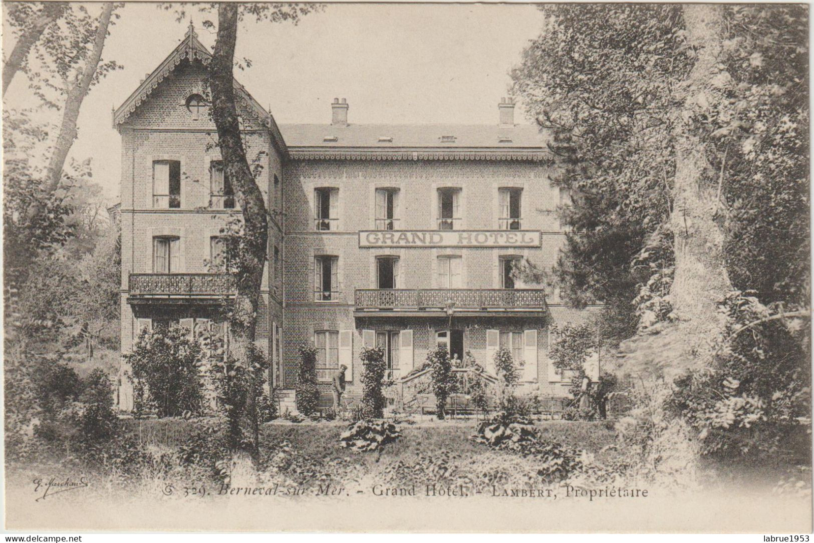 Berneval-sur-Mer - Grand - Hôtel - (G.2178) - Berneval