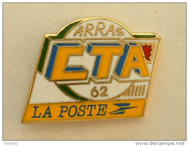 PIN'S LA POSTE CTA ARRAS - Post