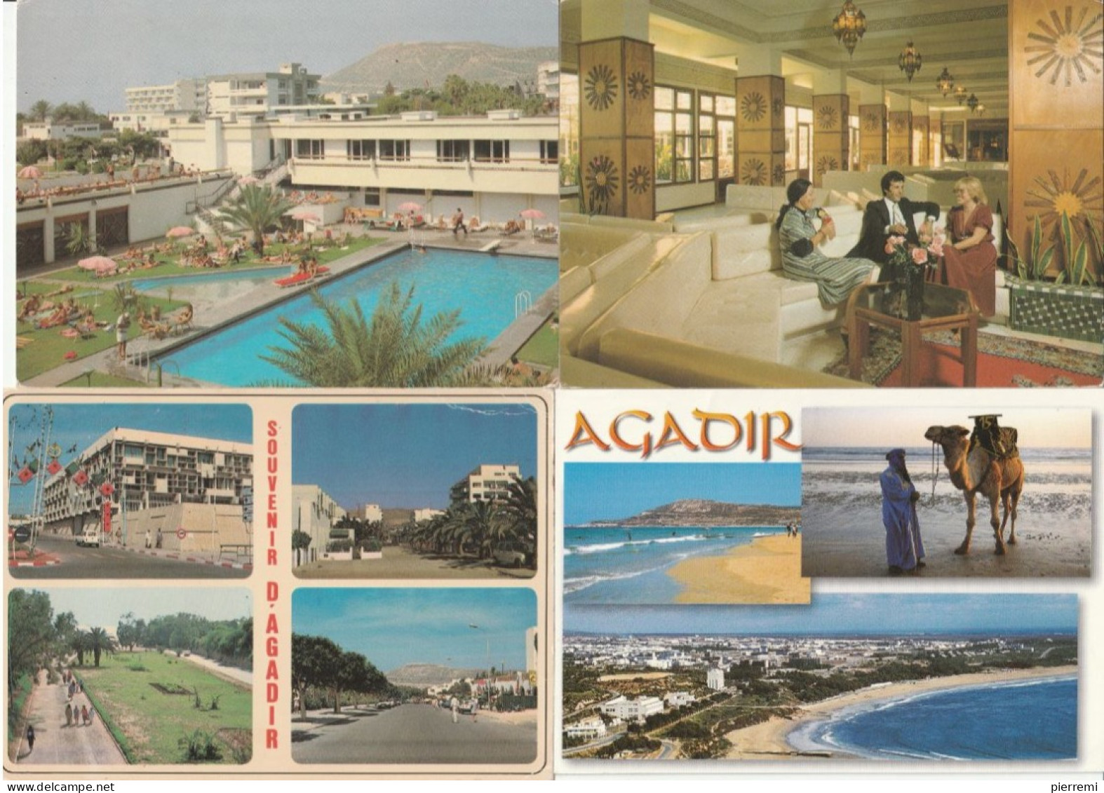 AGADIR   LOT De 15 Cartes Postales Modernes  Toutes Scannees - Agadir