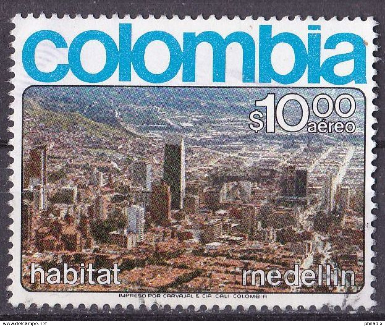 # Kolumbien Marke Von 1976 O/used (A5-3) - Colombia