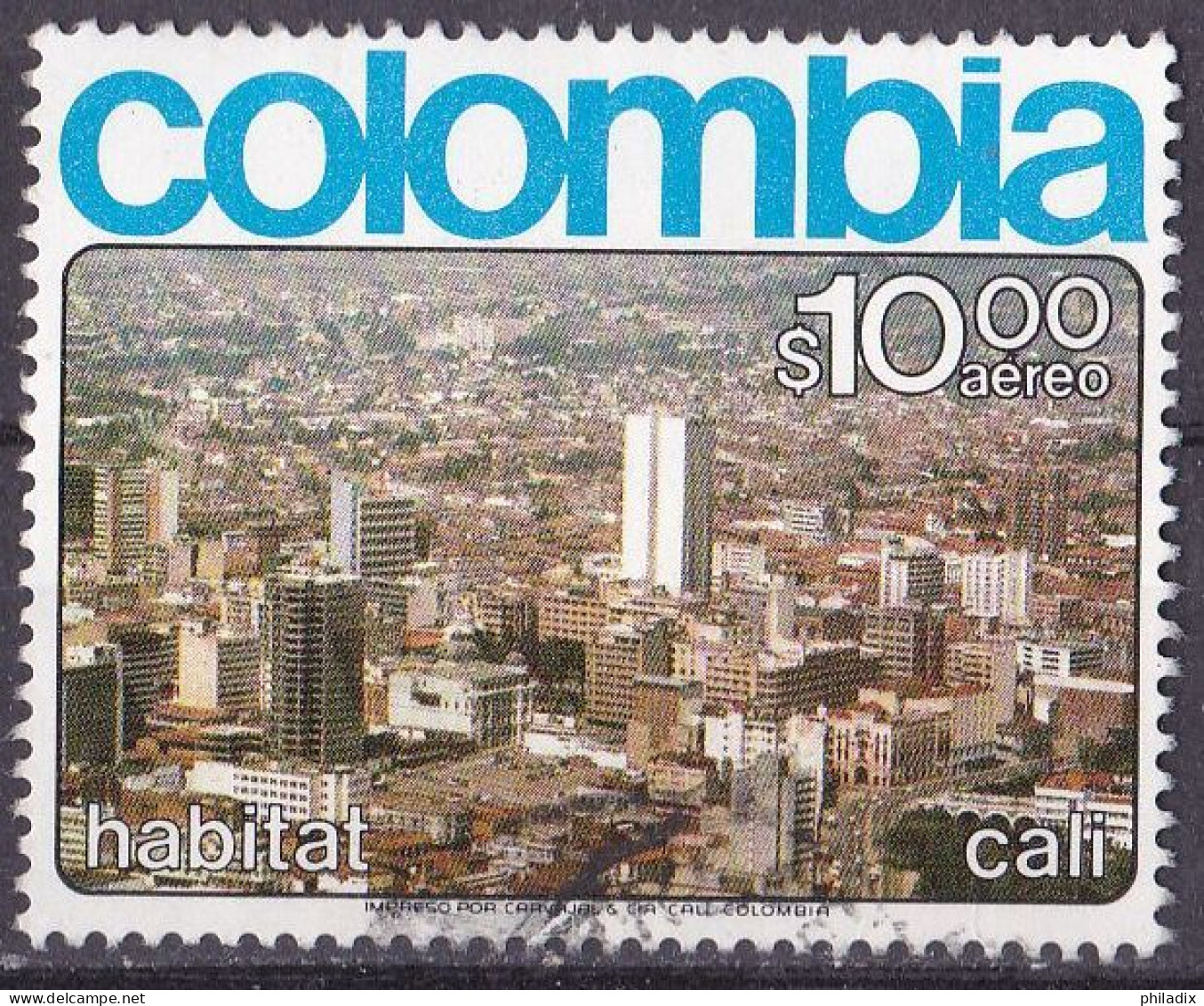 # Kolumbien Marke Von 1976 O/used (A5-3) - Colombia