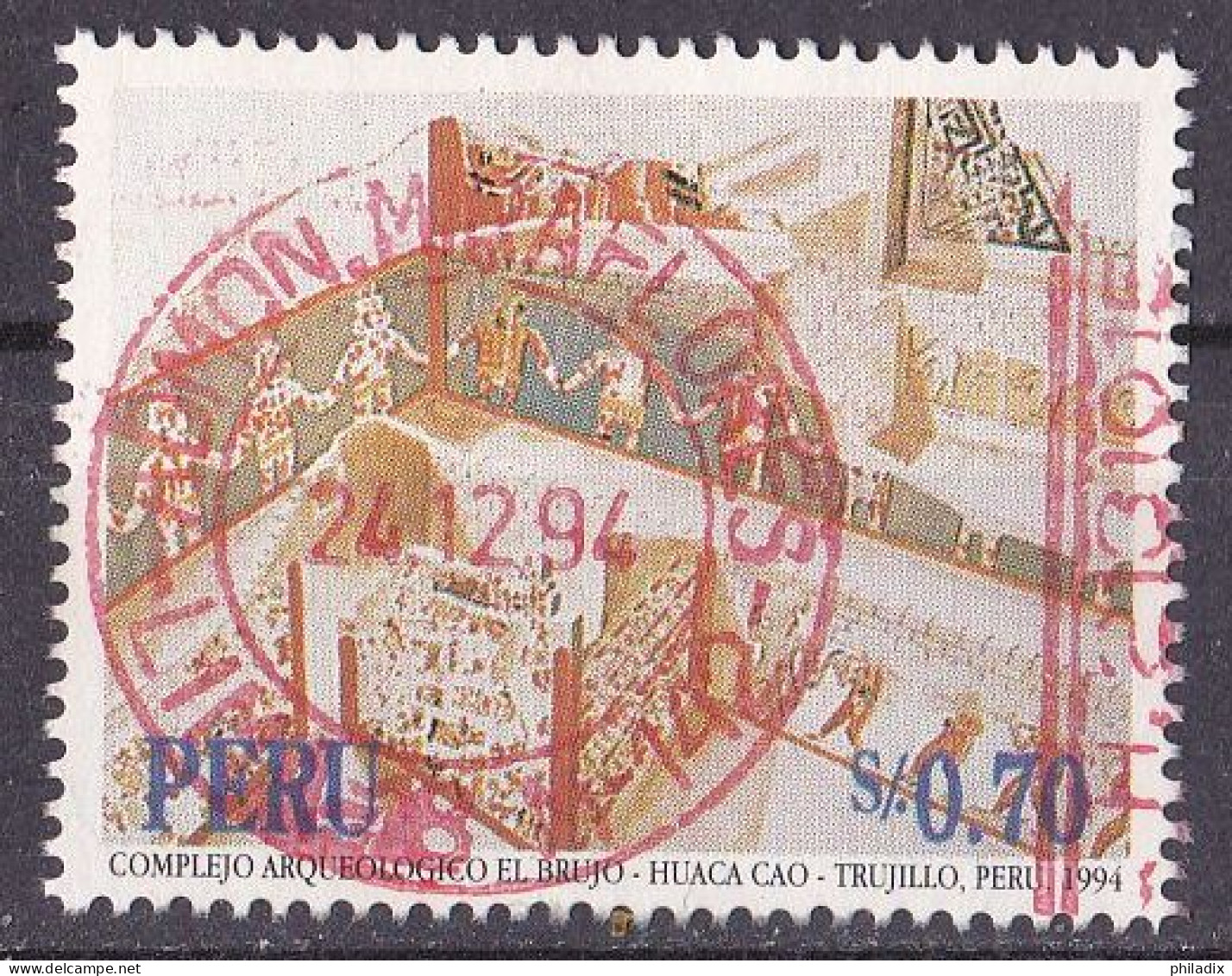 # Peru Marke Von 1994 O/used (A5-3) - Peru