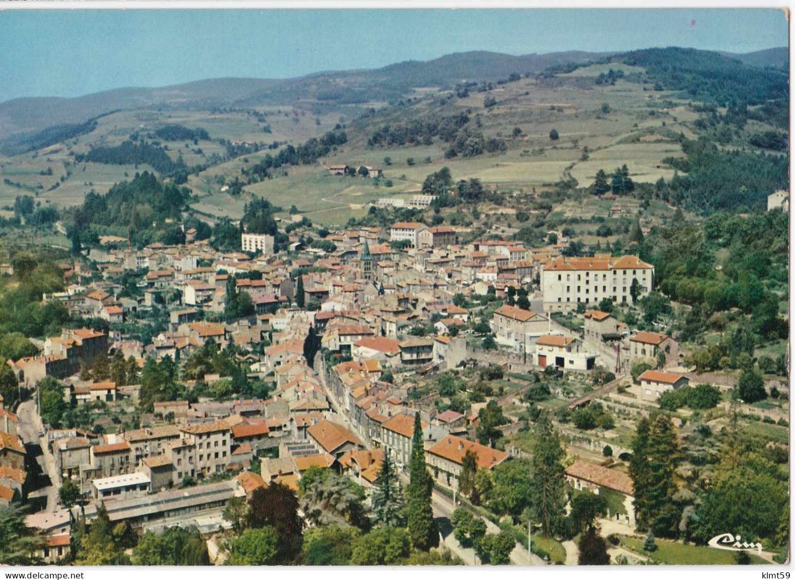 Bourg-Argental - Vue Générale Aérienne - Bourg Argental