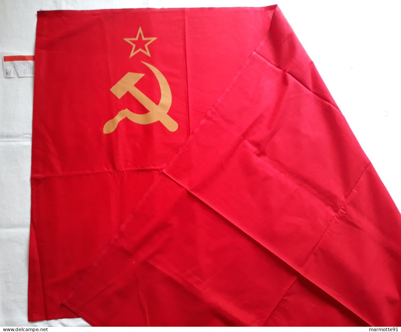 DRAPEAU URSS UNION SOVIETIQUE ARMEE ROUGE RUSSIE COMMUNISME 1989 - Vlaggen