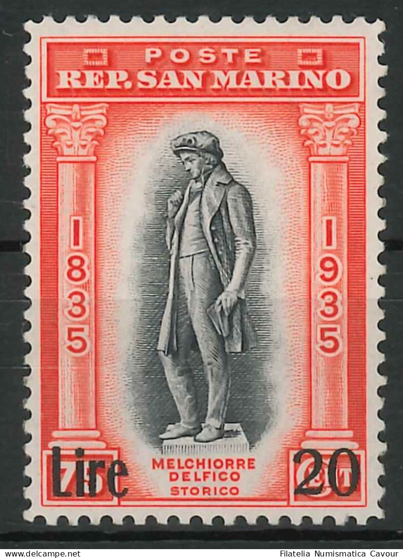 1942 - ** (Catalogo Sassone N.° 227 Euro 44,00) (1976) - Unused Stamps
