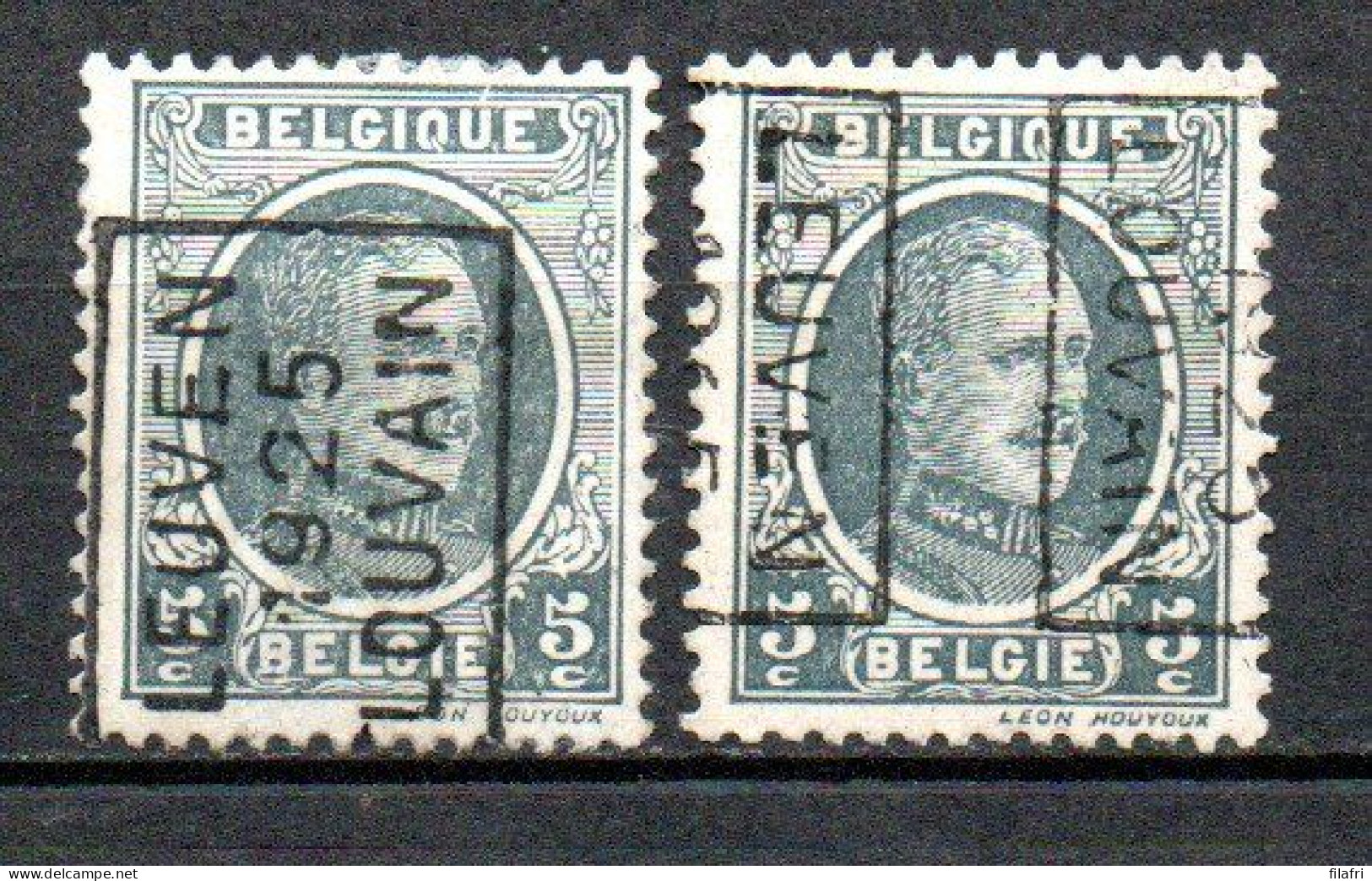 3591 Voorafstempeling Op Nr 193 - LEUVEN 1925 LOUVAIN - Positie A & B - Roller Precancels 1920-29