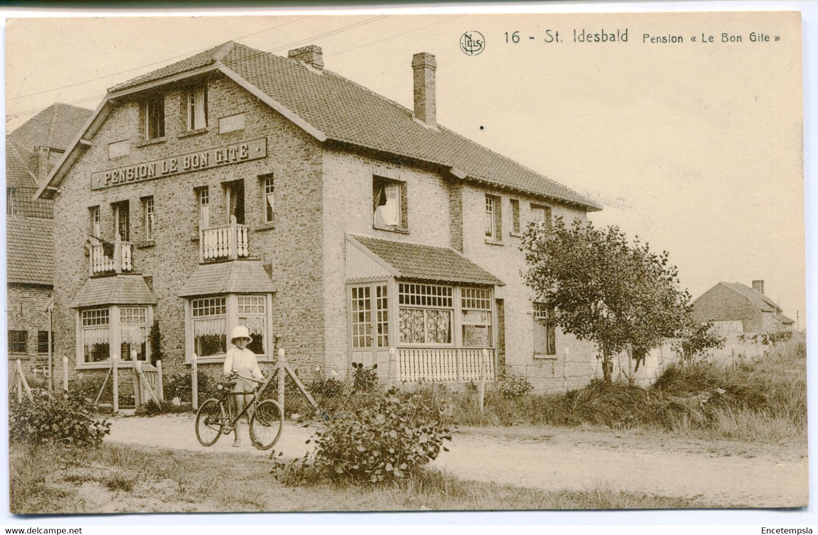 CPA - Carte Postale - Belgique - Saint Idesbald - Pension Le Bon Gite - 1932 (DO16905) - Koksijde