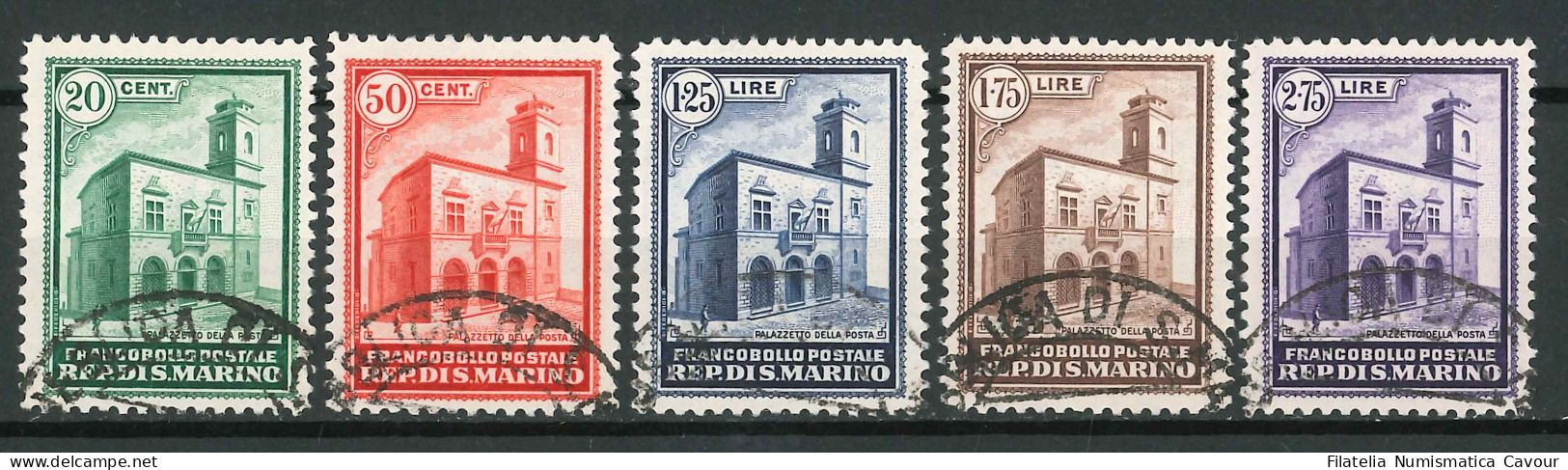 1932 - US (Catalogo Sassone N.° 159/163 Euro 500,00) (2054) - Gebruikt