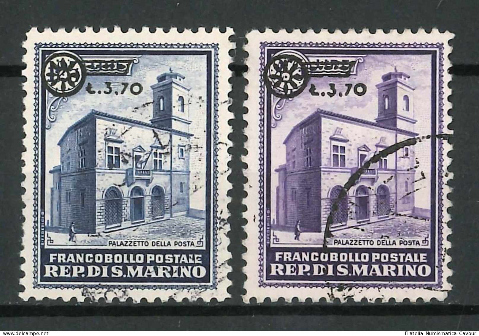1934 - US (Catalogo Sassone N.° 184/185 Euro 200,00) (1042) - Gebruikt