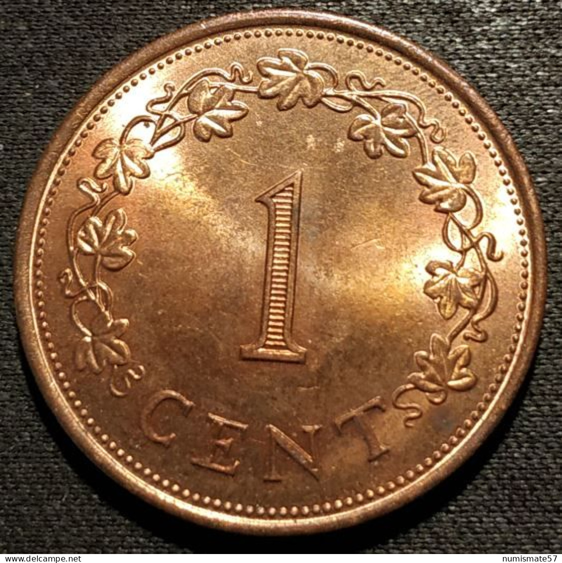 MALTE - MALTA - 1 CENT 1972  - KM 8 - Malte