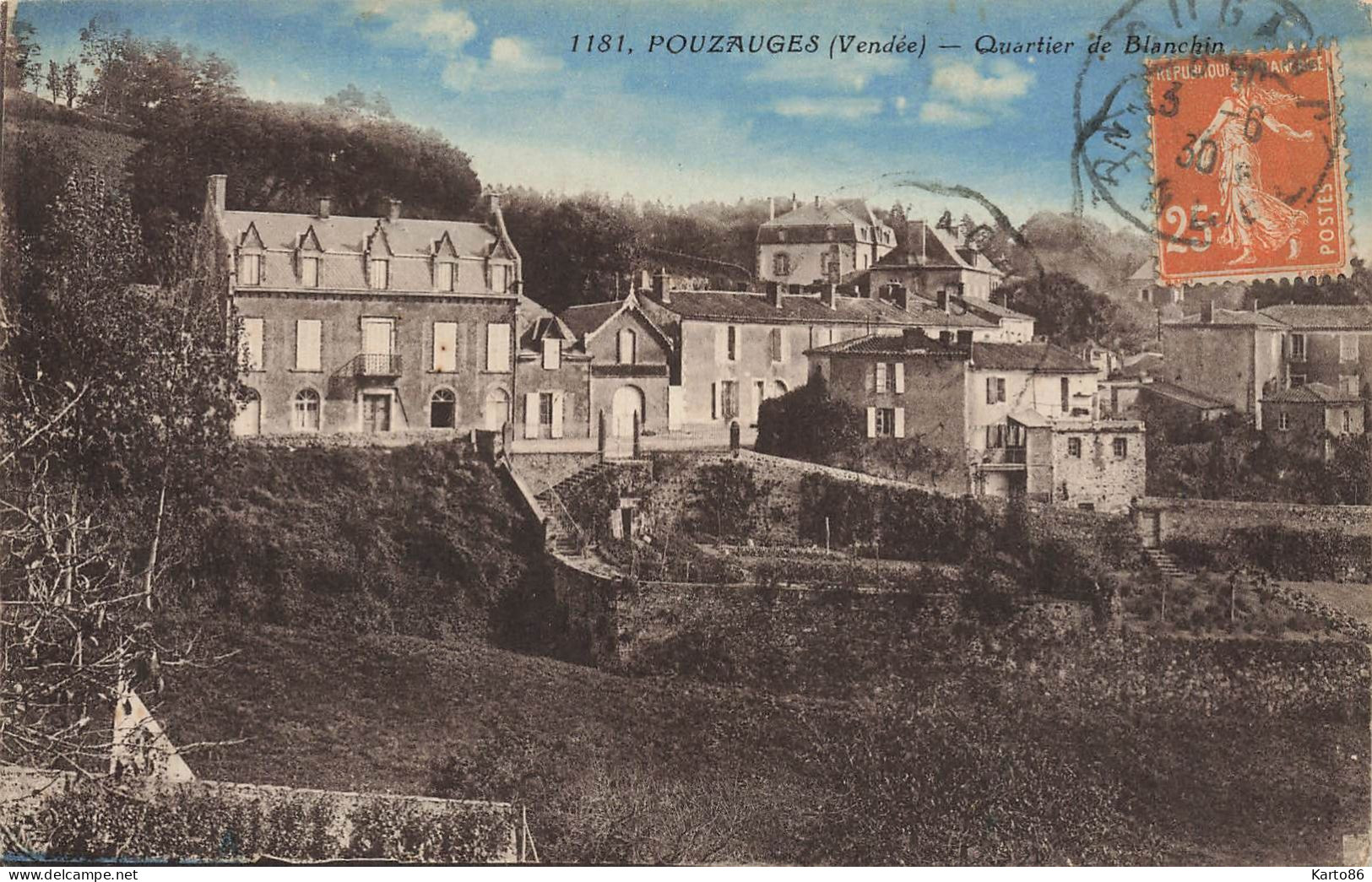 Pouzauges * Le Quartier De Blanchin * Faubourg - Pouzauges