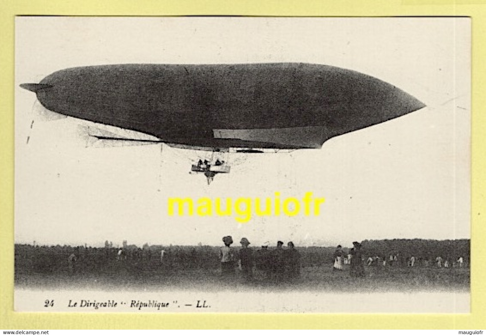 REPRO / AVIATION / DIRIGEABLES / LE DIRIGEABLE "RÉPUBLIQUE" - Zeppeline