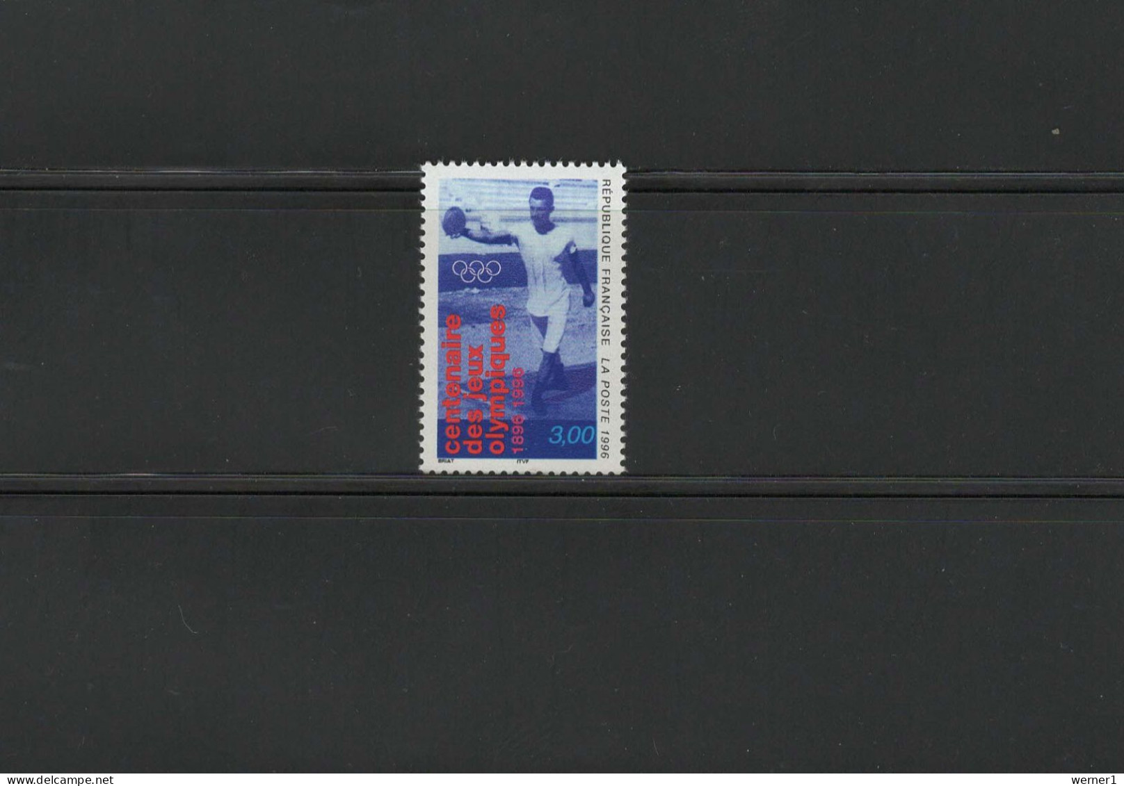 France 1996 Olympic Games Atlanta Stamp MNH - Estate 1996: Atlanta