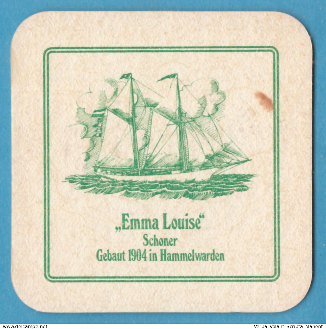 J-1500 * GERMANY - JEVER PILSENER "Emma Louise" - Bierdeckel