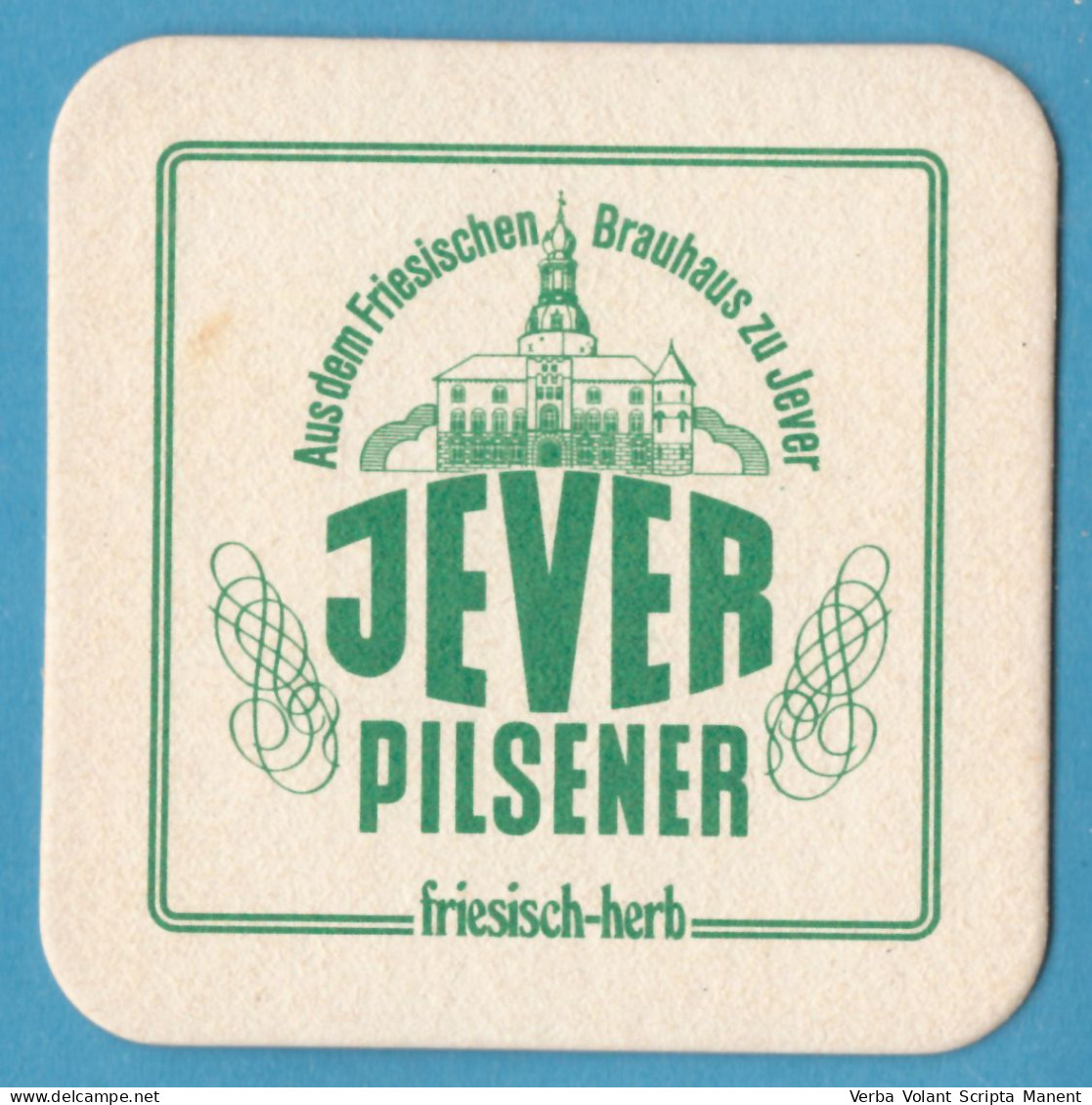 J-1500 * GERMANY - JEVER PILSENER "Sea-Cloud" - Bierdeckel