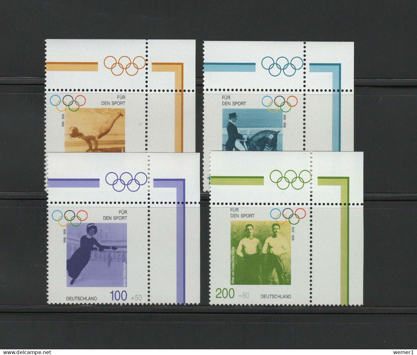 Germany 1996 Olympic Games Atlanta, Set Of 4 MNH - Verano 1996: Atlanta