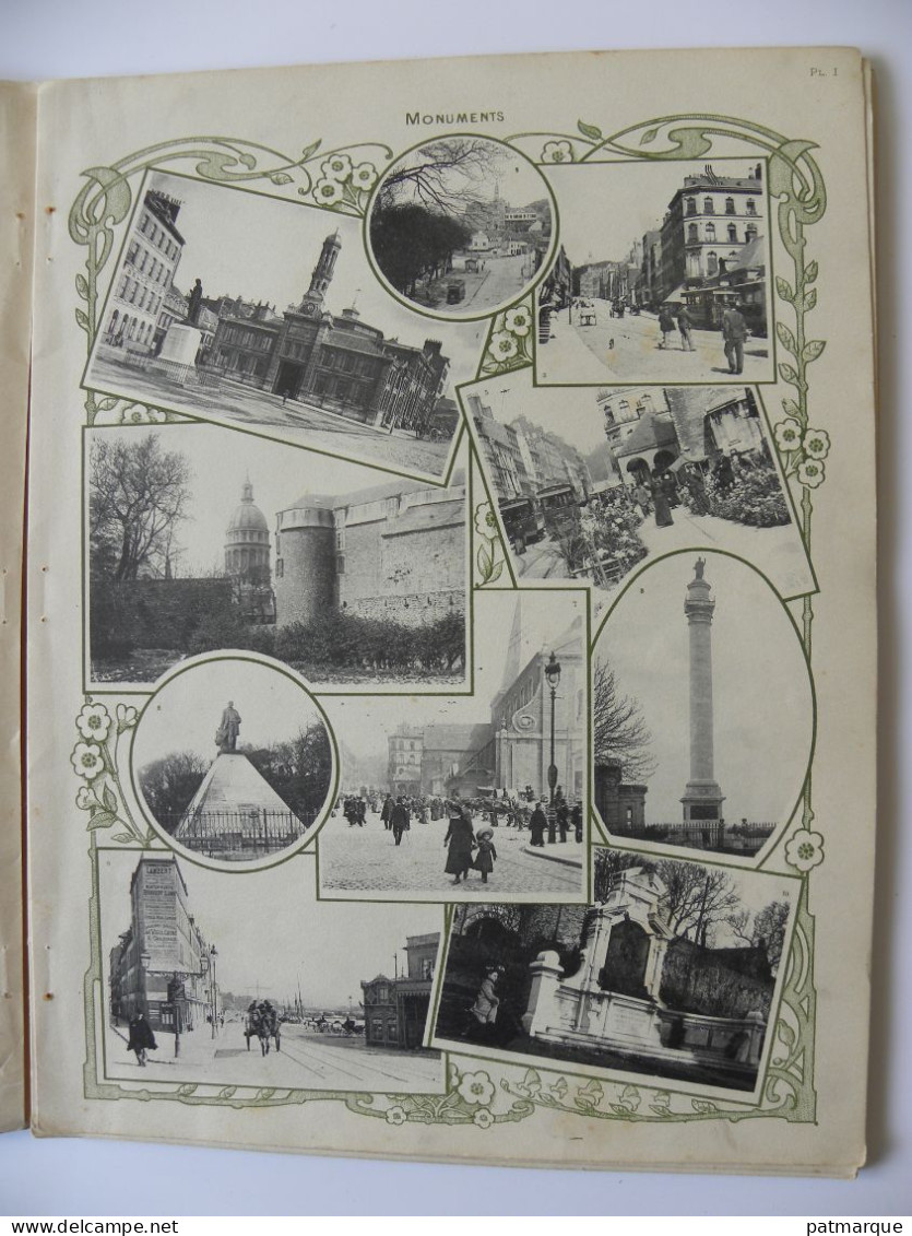 Boulogne Sur Mer - Livret Touristique De 12 Planches - Royer & Cie - Rare - Picardie - Nord-Pas-de-Calais