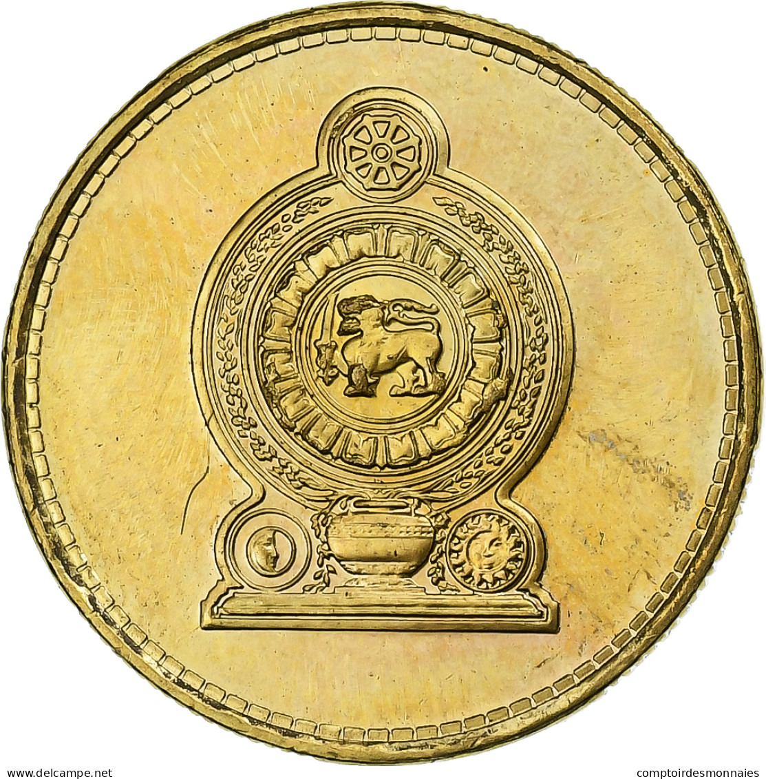 Sri Lanka, Rupee, 2006, Brass Plated Steel, SPL, KM:136.3 - Sri Lanka (Ceylon)