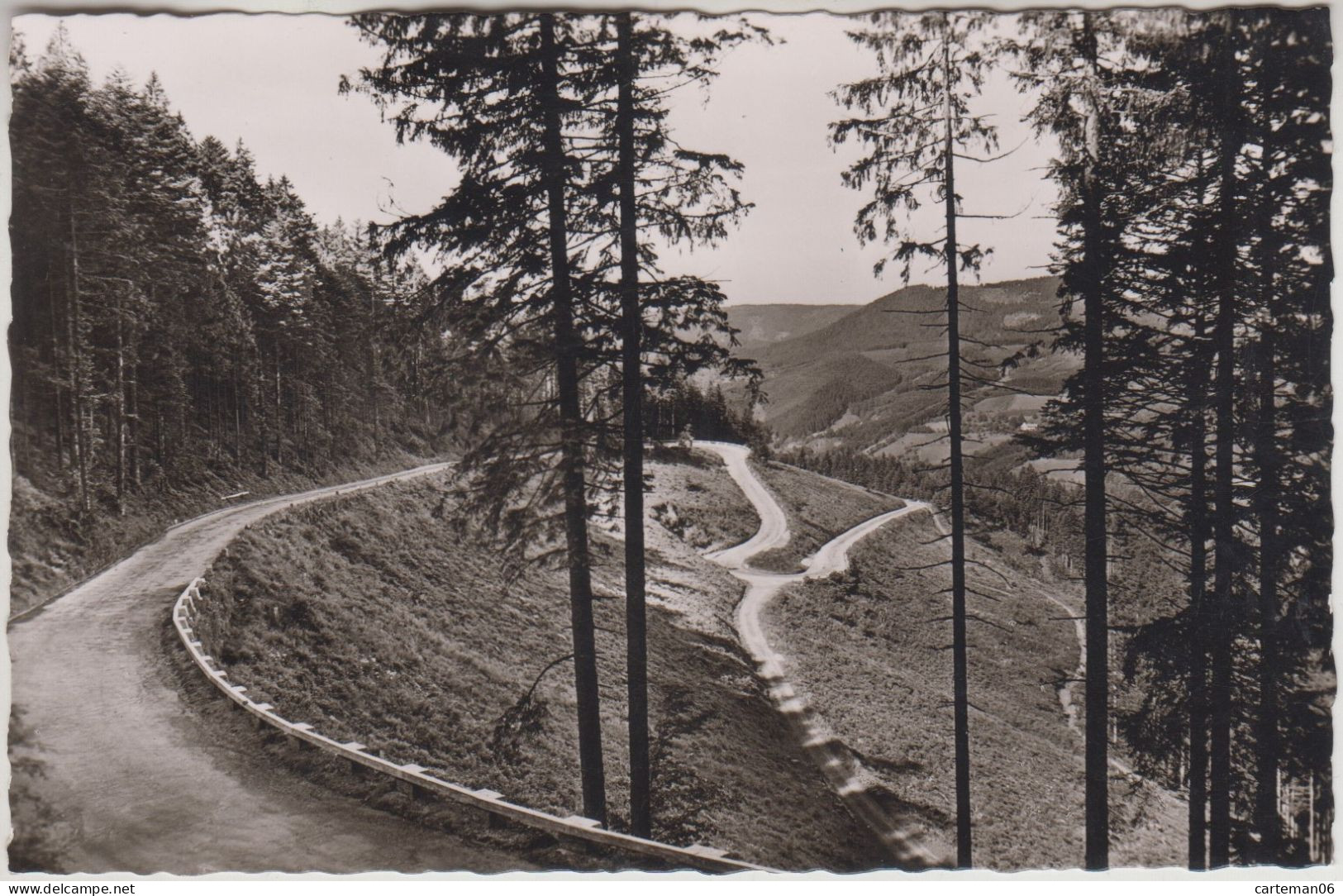 Allemagne - Blick Von Der Schwarzwaldhochstrasse Kniebis Auf Bad Peterstal/Schwarzwald - Bad Peterstal-Griesbach