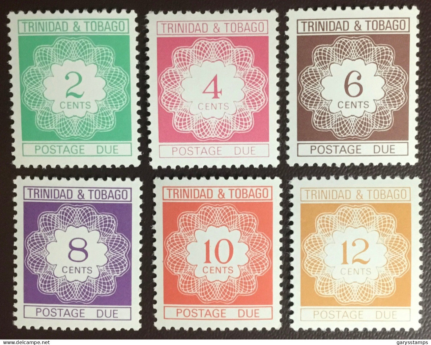 Trinidad & Tobago 1976 - 1977 Postage Due Set MNH - Trinidad & Tobago (1962-...)