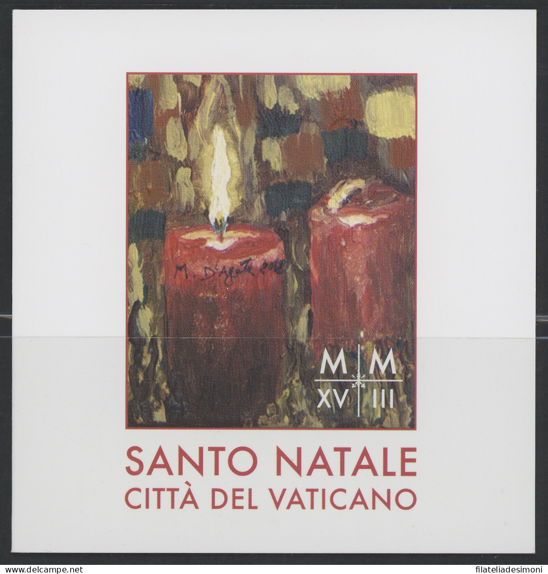 2018 Vaticano, Annata Completa 28 Valori + 4 Foglietti +1 Libretto - MNH ** - Full Years