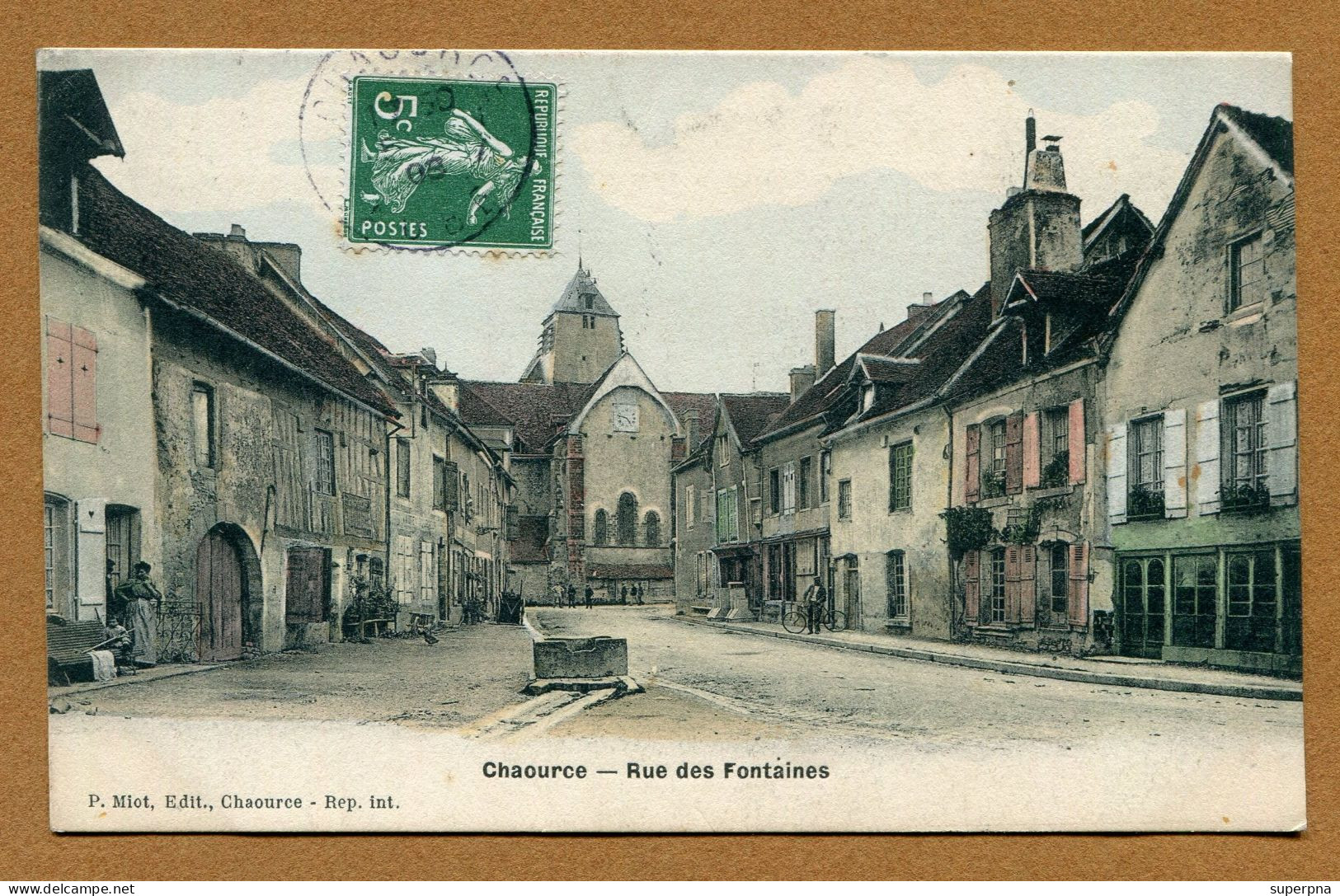 CHAOURCE  (10) : " RUE DES FONTAINES " - Chaource