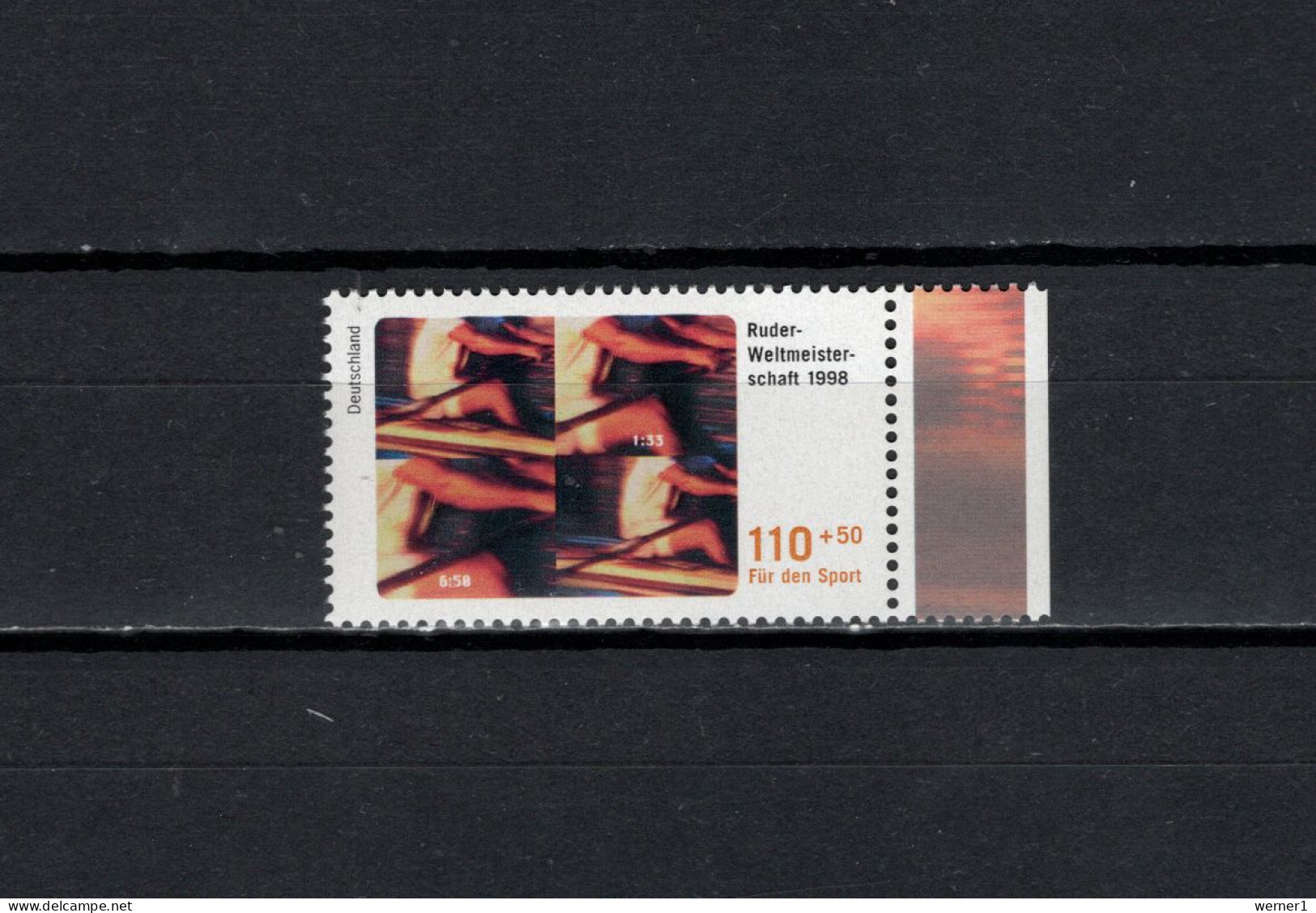 Germany 1998 Rowing World Championship Stamp MNH - Rowing