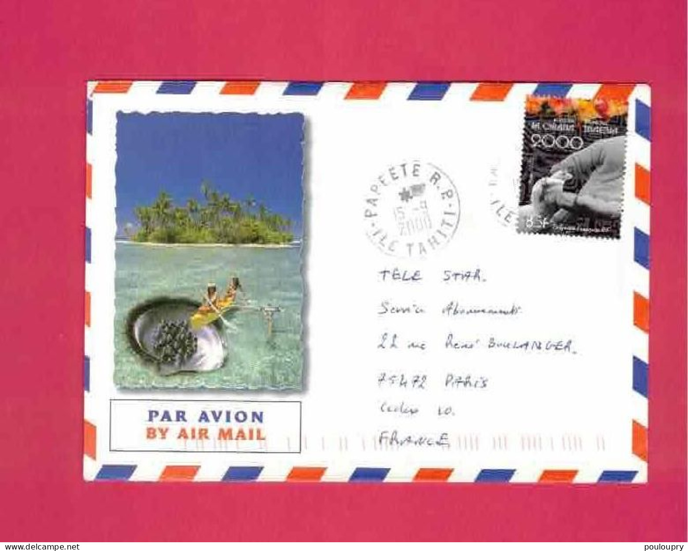 Lettre De 2000 Pour La France - YT N° 610 - Mains - Cartas & Documentos